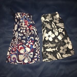 2 swimming shorts for boys
